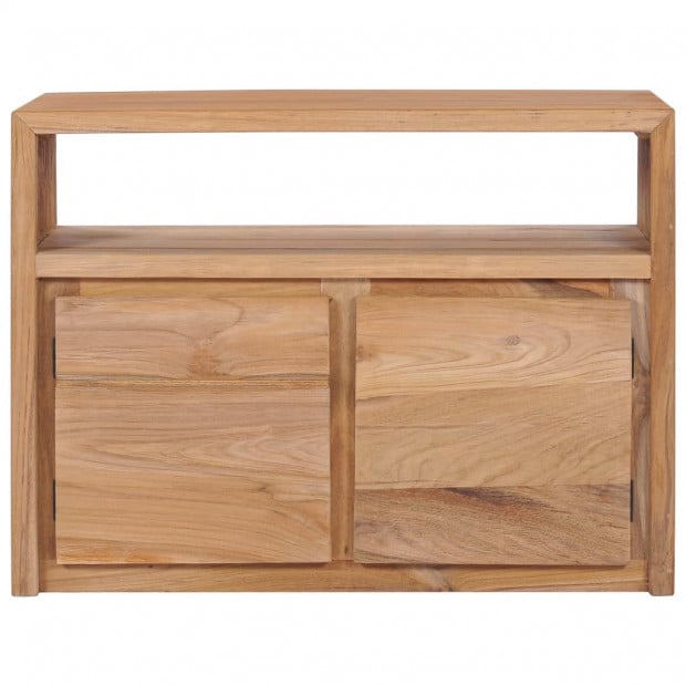 Sideboard 80x30x60 Cm Solid Teak Wood Image 3