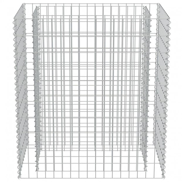 Gabion Raised Bed Galvanised Steel 90x50x100 Cm Image 5