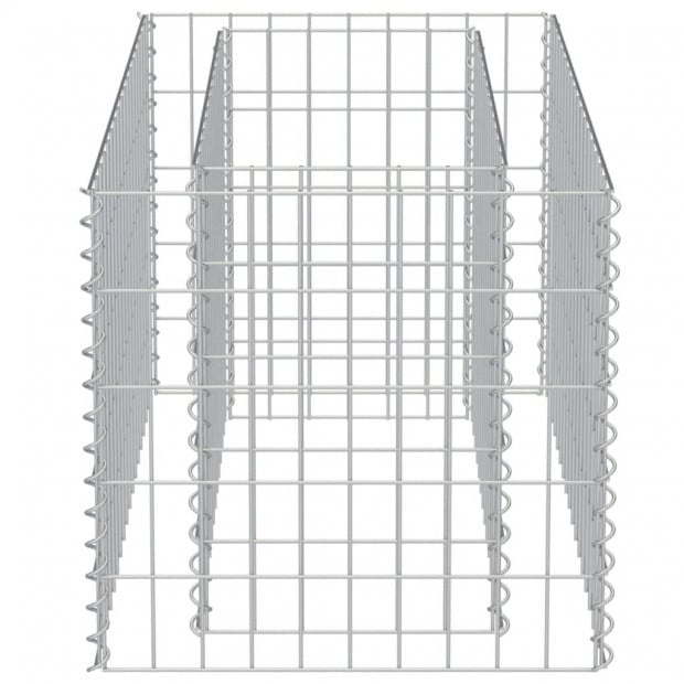 Gabion Raised Bed Galvanised Steel 90 x 50 x 50cm Image 6