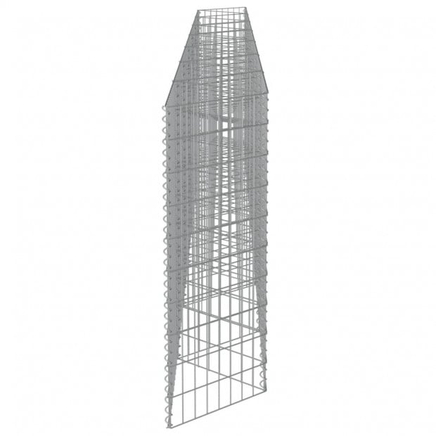 Gabion Wall Galvanised Steel 450x30x100 Cm Image 6