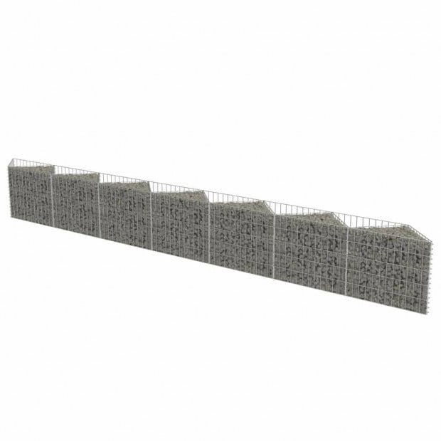 Gabion Wall Galvanised Steel 450x30x50 Cm Image 4