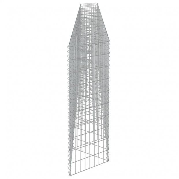 Gabion Wall Galvanised Steel 630x30x100 Cm Image 6