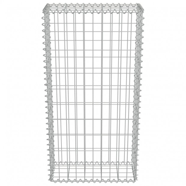 Gabion Wall With Covers Galvanised Steel 50x20x100 Cm Image 4