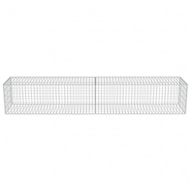 Gabion Wall With Covers Galvanised Steel 300x50x50 Cm Image 4
