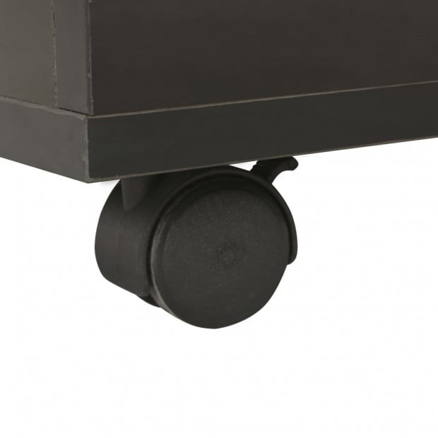 Coffee Table High Gloss Black 60x60x35 Cm Chipboard Image 7
