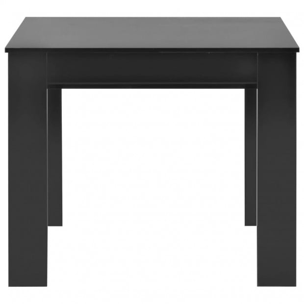 Extendable Dining Table High Gloss Black 175x90x75 Cm Image 5