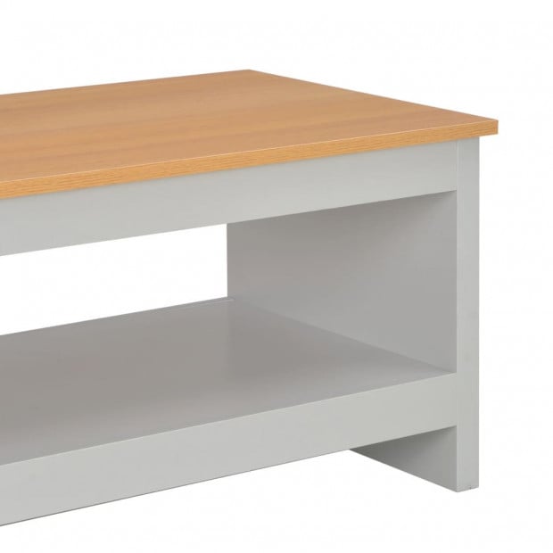 Coffee Table Grey 105x47x42 Cm Image 5