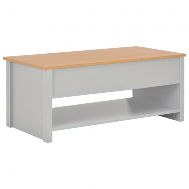 Coffee Table Grey 100x50x42 Cm Image 5