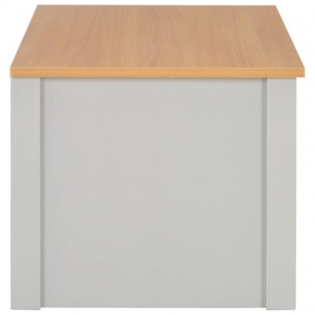 Coffee Table Grey 100x50x42 Cm Image 6