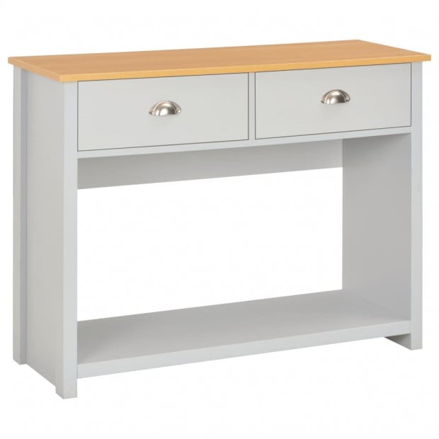 Console Table Grey 97x35x76 Cm