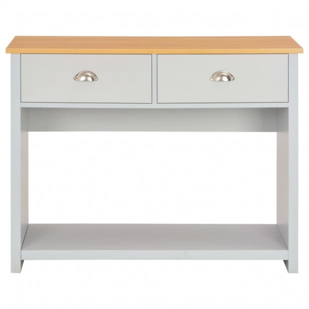 Console Table Grey 97x35x76 Cm Image 3