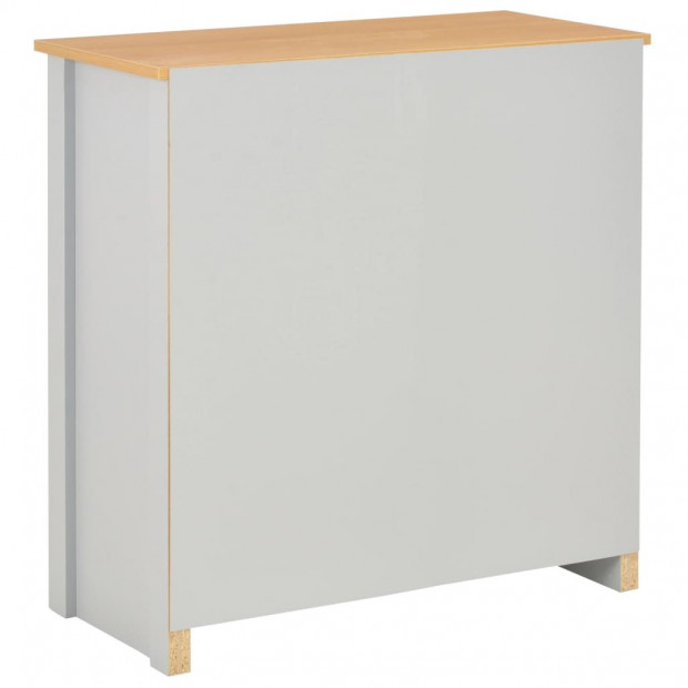 Sideboard Grey 79x35x81 Cm Image 5