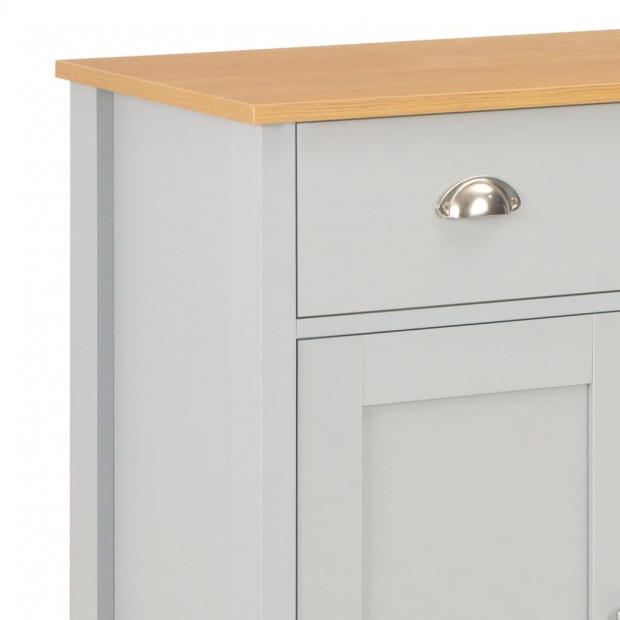 Sideboard Grey 79x35x81 Cm Image 7