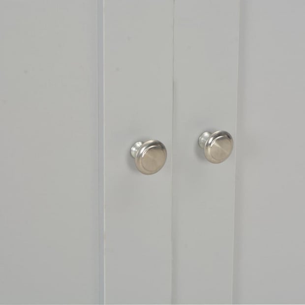 Sideboard Grey 112x35x81 Cm Image 4