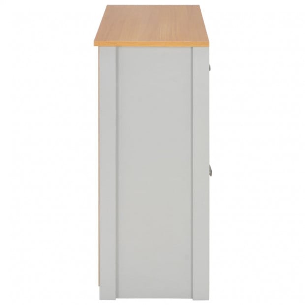 Sideboard Grey 112x35x81 Cm Image 8