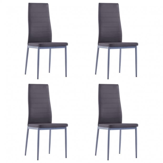 Five Piece Dining Set Grey Image 6