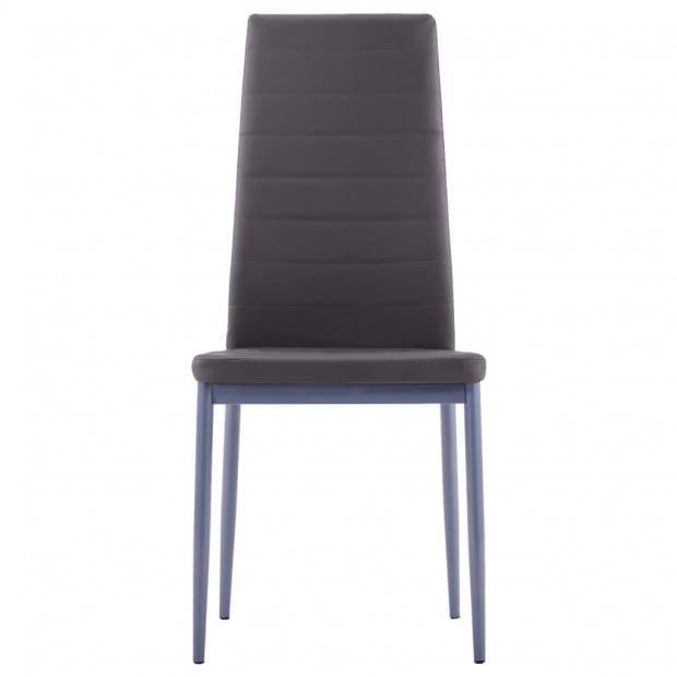 Seven Piece Dining Set Grey Image 8