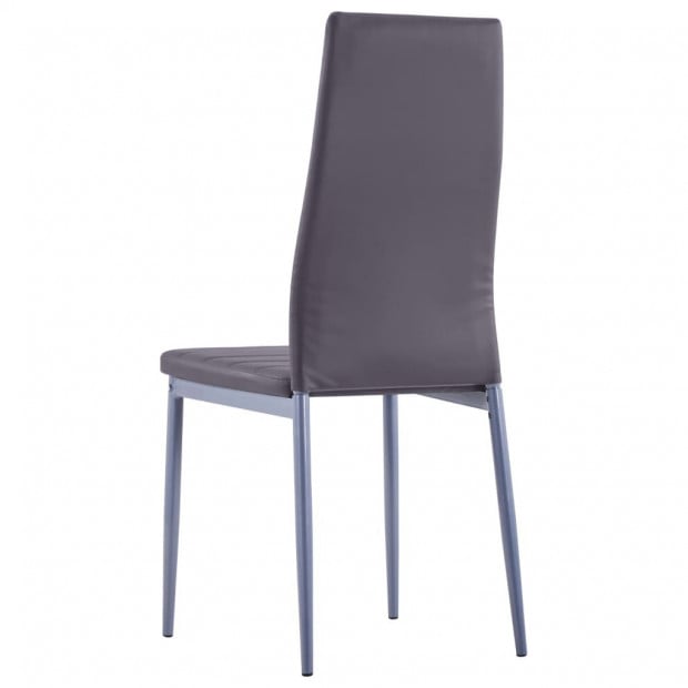 Seven Piece Dining Set Grey Image 10