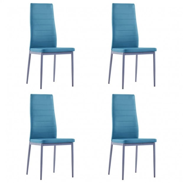 Five Piece Dining Set Blue Image 6
