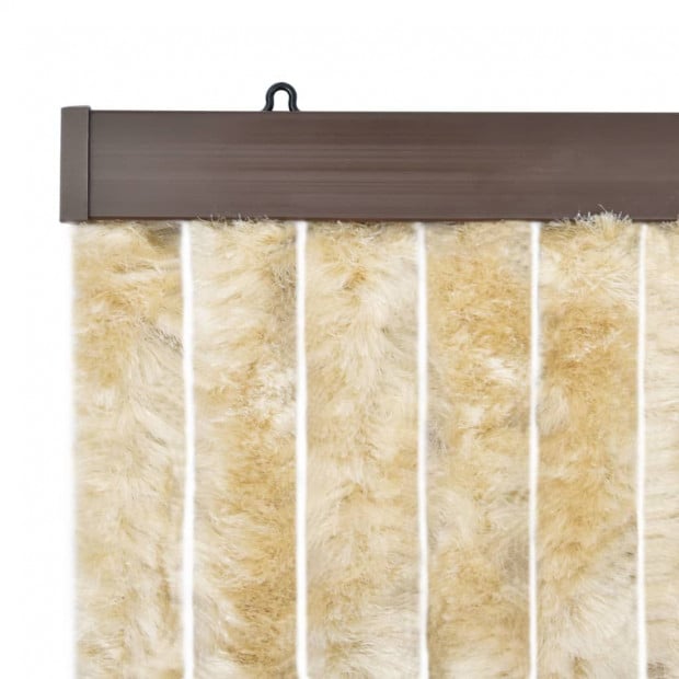 Insect Curtain Beige 100x220 Cm Chenille Image 6