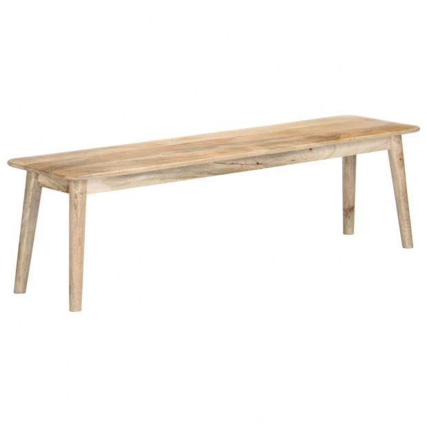 Bench 160 Cm Solid Mango Wood Image 11