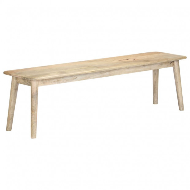 Bench 160 Cm Solid Mango Wood Image 8