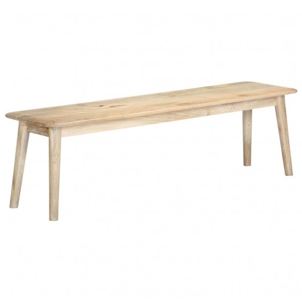 Bench 160 Cm Solid Mango Wood Image 9