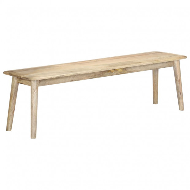 Bench 160 Cm Solid Mango Wood Image 10