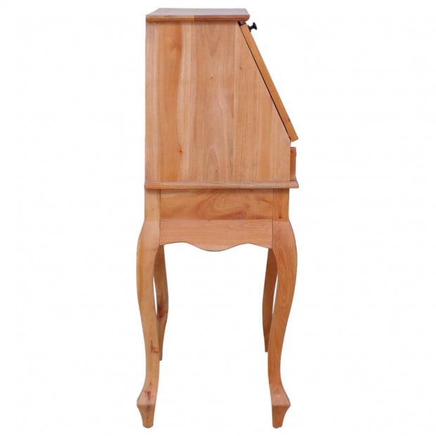 Secretary Desk 78x42x103 Cm Solid Mahogany Wood Image 4