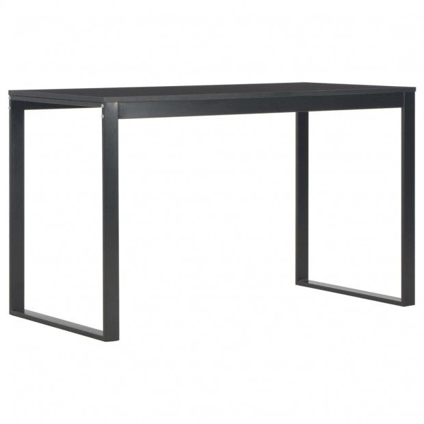 Computer Desk Black 120x60x73 Cm Image 2