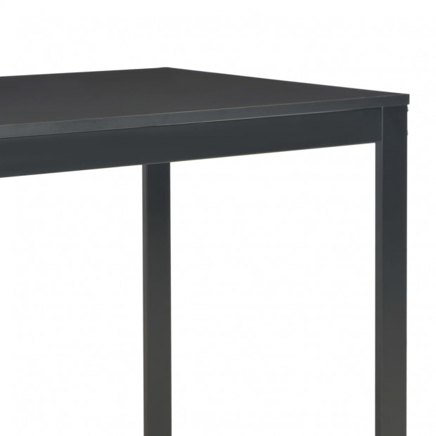 Computer Desk Black 120x60x73 Cm Image 5