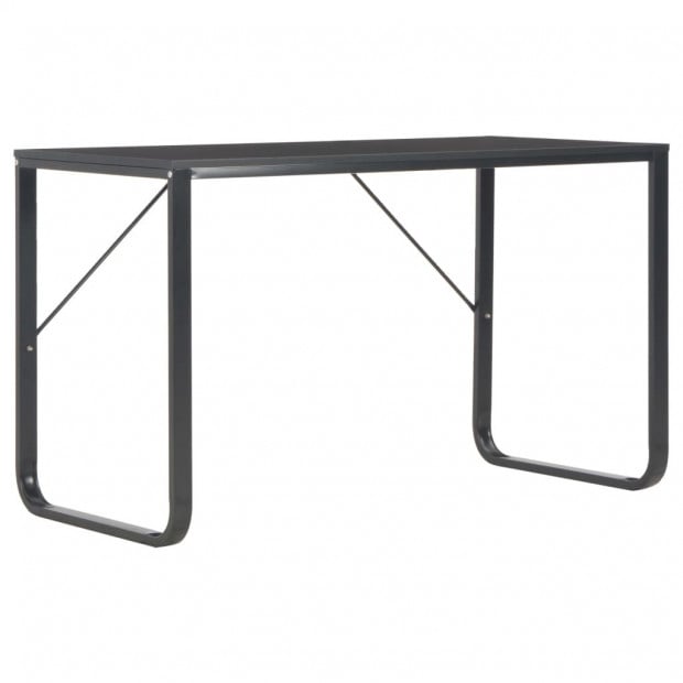 Computer Desk Black 120x60x73 Cm Image 2