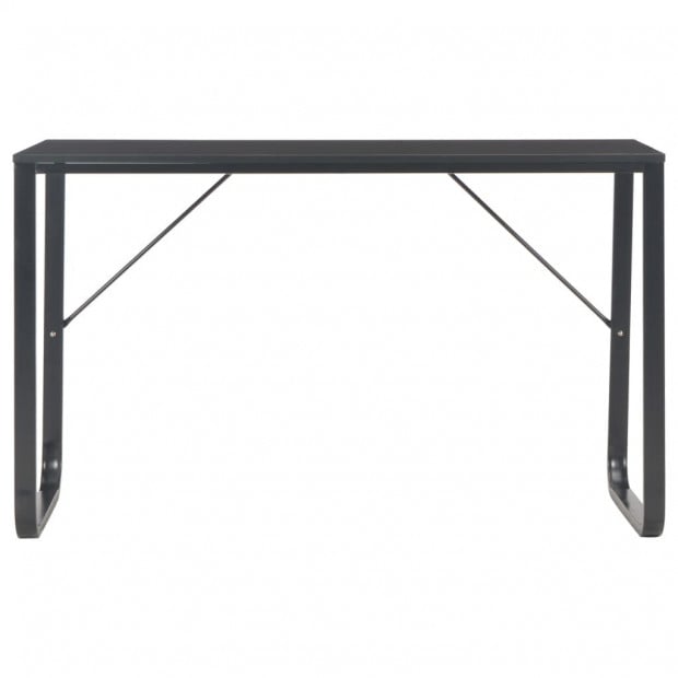Computer Desk Black 120x60x73 Cm Image 3