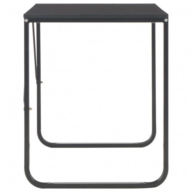 Computer Desk Black 120x60x73 Cm Image 5
