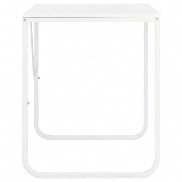 Computer Desk White 120x60x73 Cm Image 5