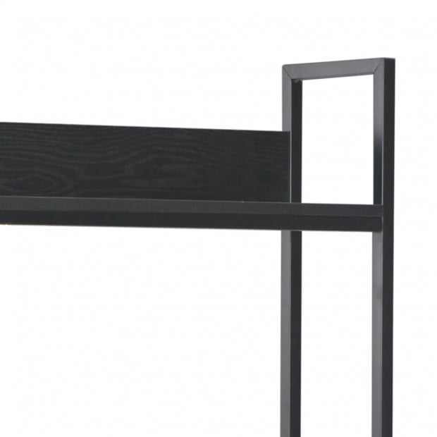 Computer Desk Black 120x60x138 Cm Image 6