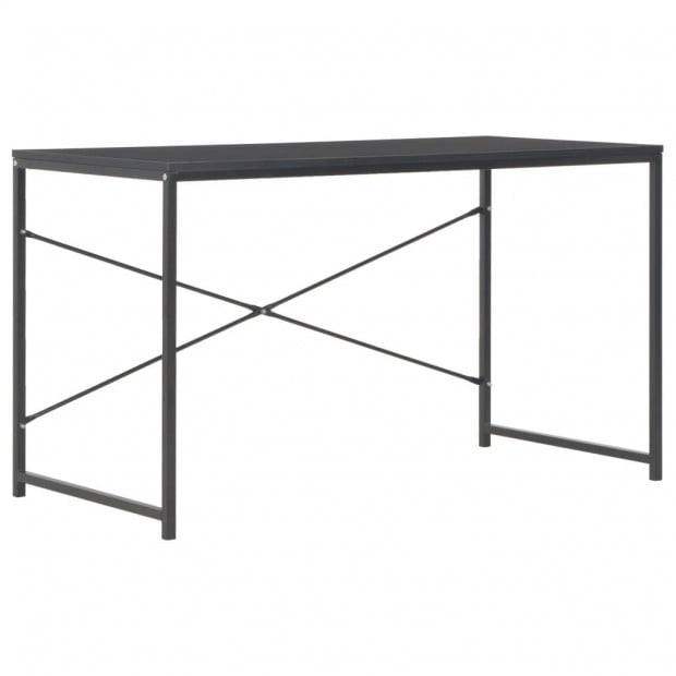 Computer Desk Black 120x60x70 Cm Image 2
