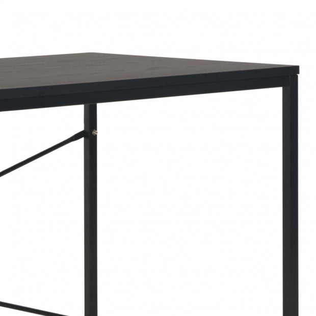 Computer Desk Black 120x60x70 Cm Image 6
