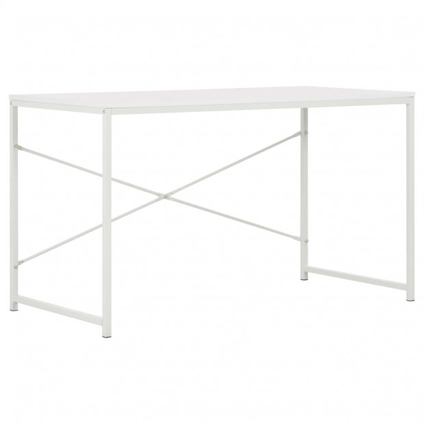 Computer Desk White 120x60x70 Cm Image 2