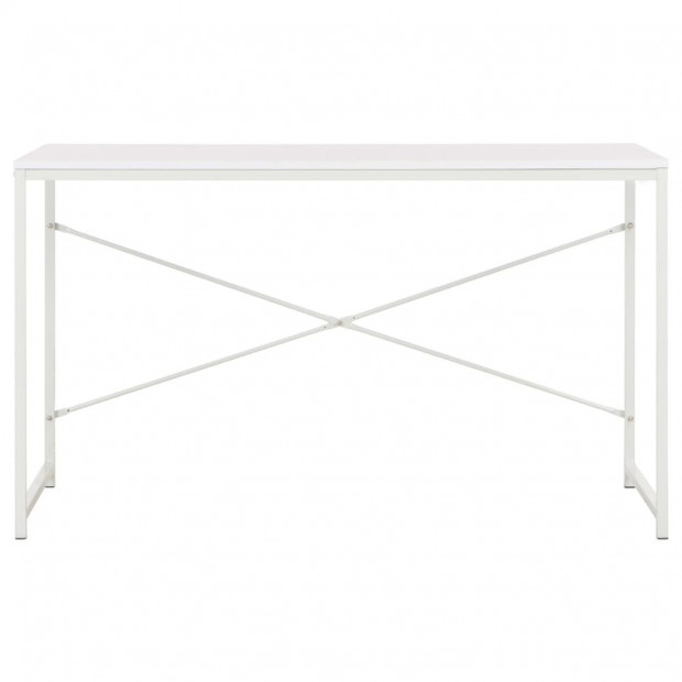 Computer Desk White 120x60x70 Cm Image 3