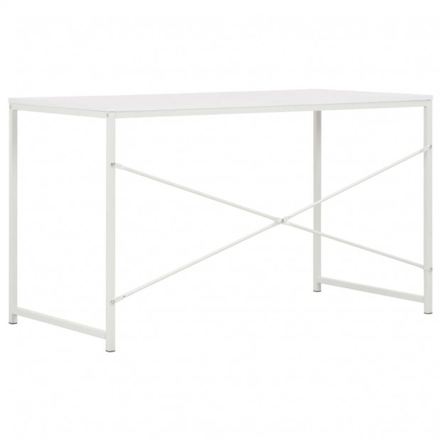 Computer Desk White 120x60x70 Cm Image 4