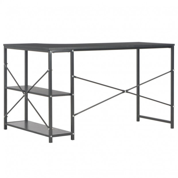 Computer Desk Black 120x72x70 Cm Image 4