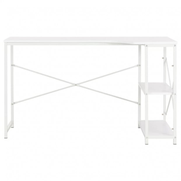 Computer Desk White 120x72x70 Cm Image 3