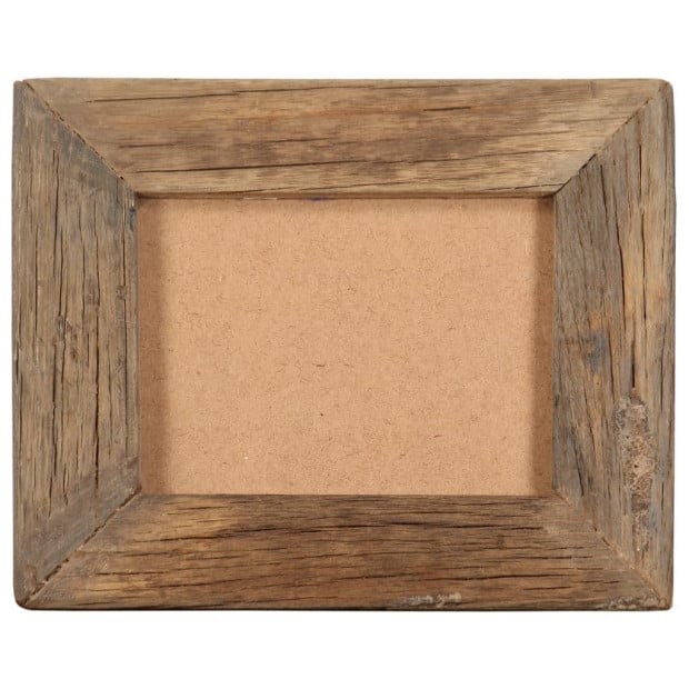 Photo Frames 2 Pcs 23x28 Cm Solid Reclaimed Wood And Glass Image 3