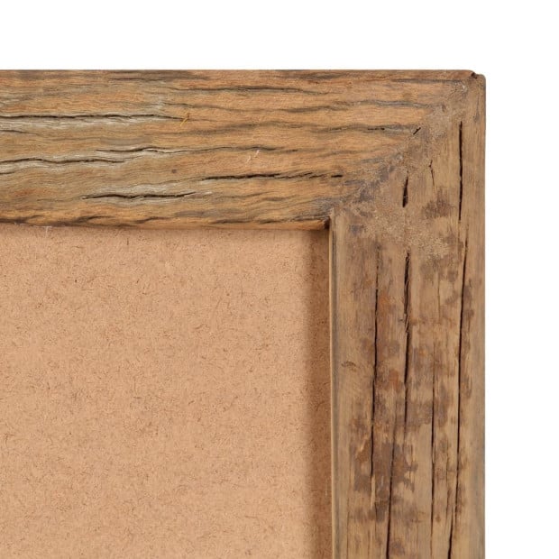 Photo Frames 2 Pcs 23x28 Cm Solid Reclaimed Wood And Glass Image 5