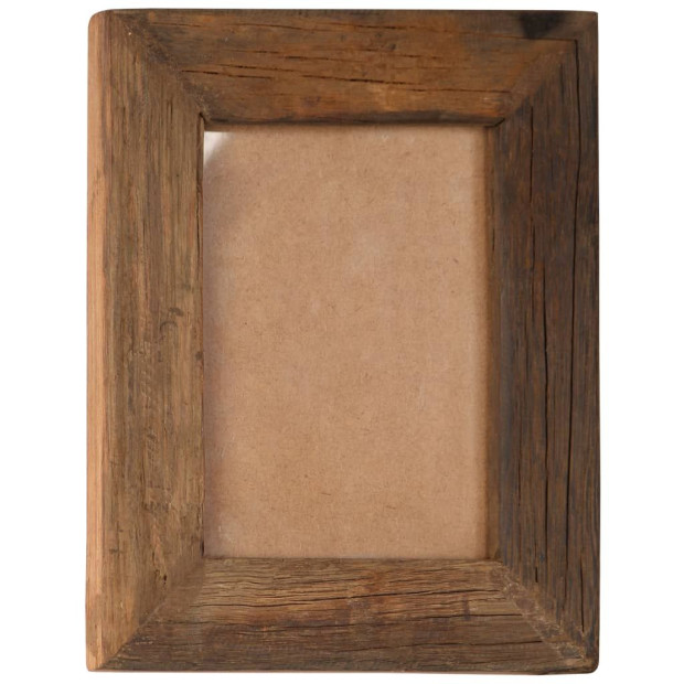 Photo Frames 2 Pcs 25x30 Cm Solid Reclaimed Wood And Glass Image 10