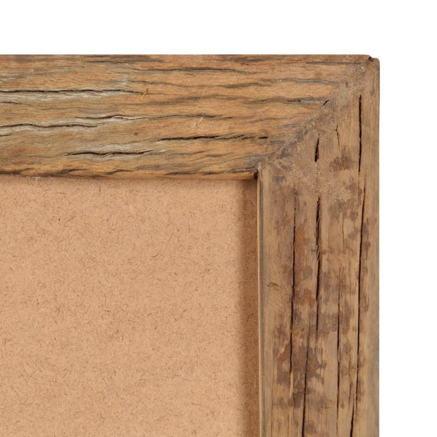 Photo Frames 2 Pcs 34x40 Cm Solid Reclaimed Wood And Glass Image 4