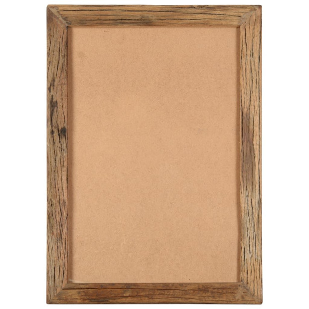 Photo Frames 2 Pcs 40x50 Cm Solid Reclaimed Wood And Glass Image 2