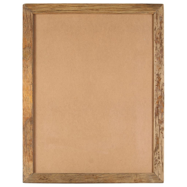 Photo Frames 2 Pcs 90x70 Cm Solid Reclaimed Wood And Glass Image 3