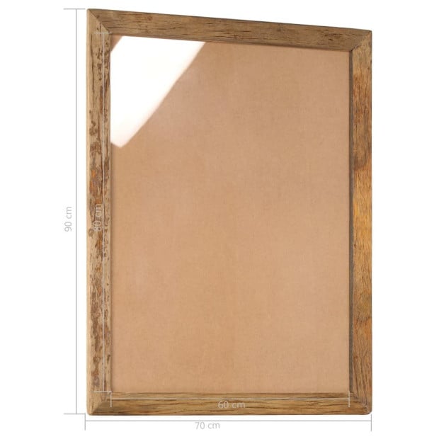 Photo Frames 2 Pcs 90x70 Cm Solid Reclaimed Wood And Glass Image 8